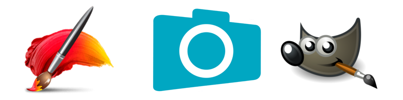 Photoshop Paint Shop Pro GIMP Corel painter