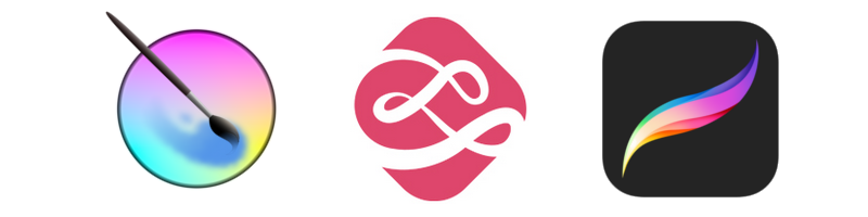 Sketchbook Pro Autodesk Mischief Krita Digital painting